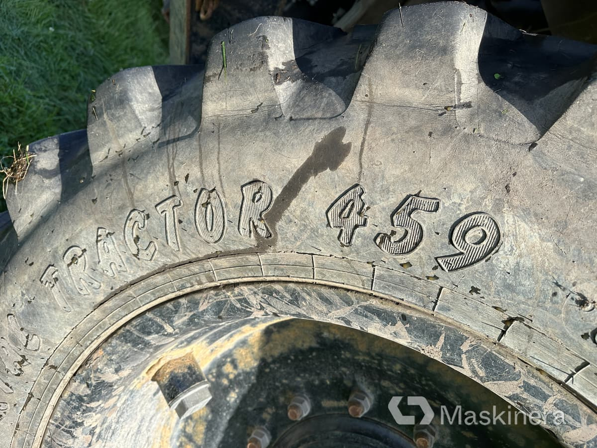 جرافة حفار Traktorgrävare Hudding 1260C med Waldung dumpervagn: صورة 11