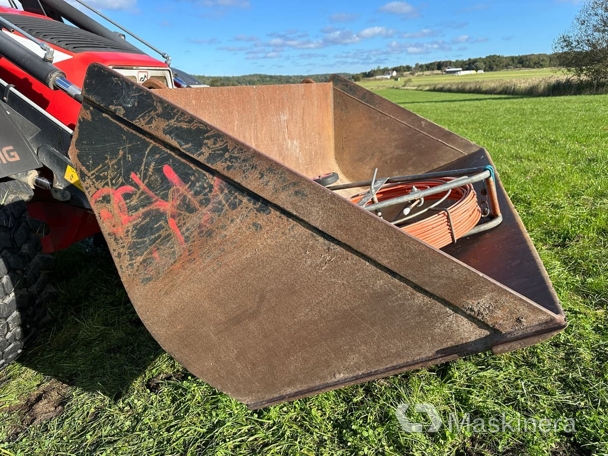 جرافة حفار Traktorgrävare Hudding 1260C med Waldung dumpervagn: صورة 25