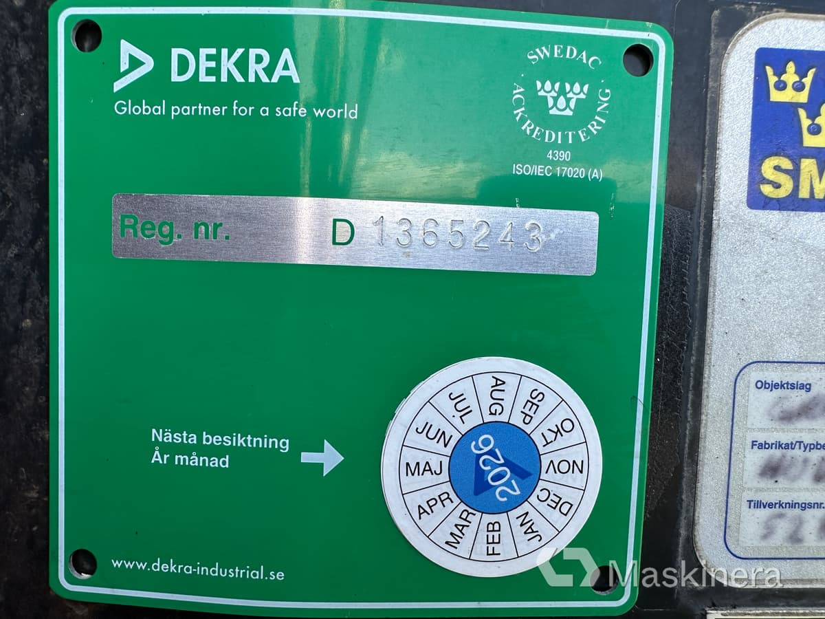 جرافة حفار Traktorgrävare Hudding 1260C med Waldung dumpervagn: صورة 48