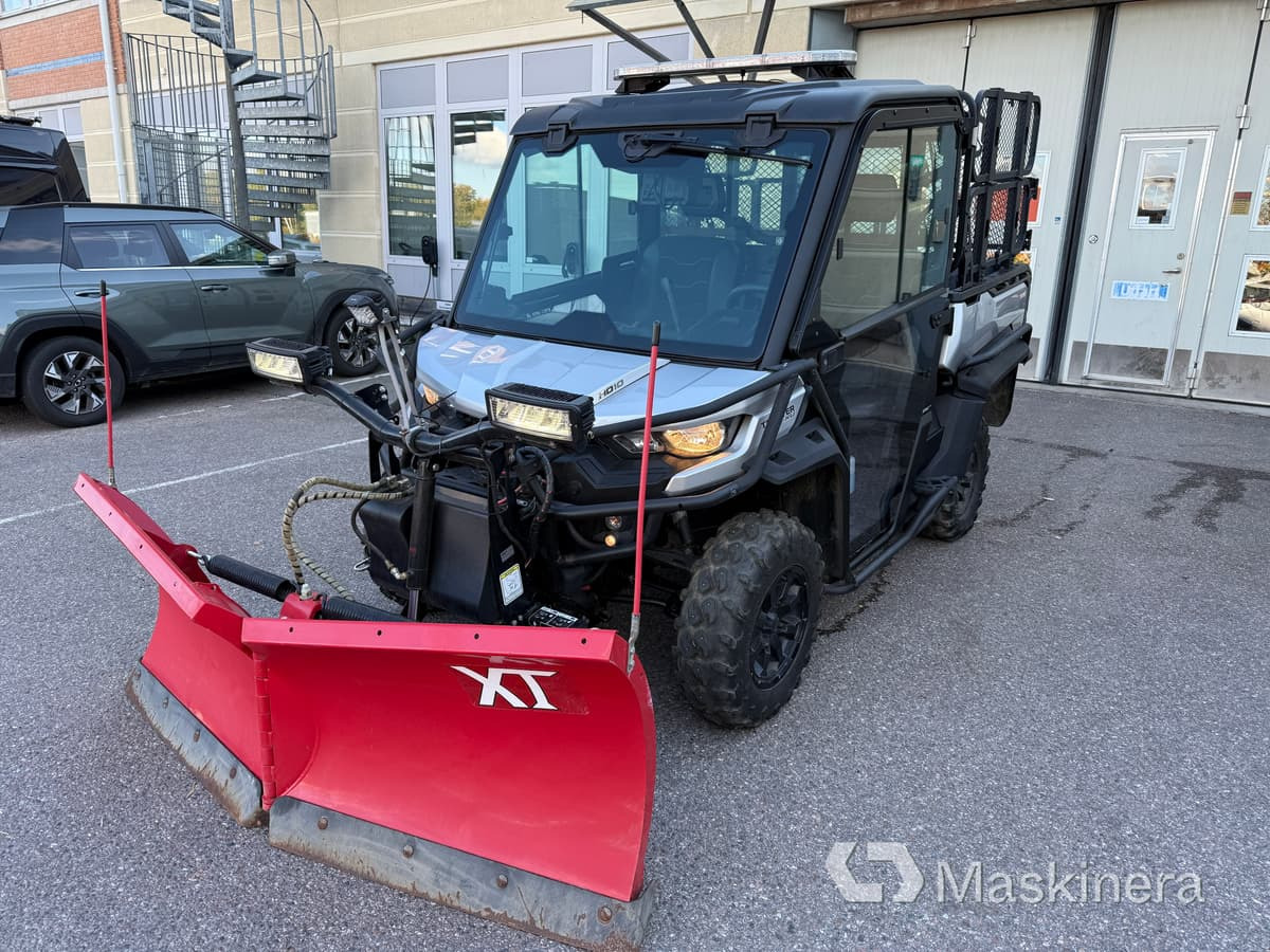 UTV Can-Am Traxter HD10 Med Vikplog - معدات الغابات: صورة 1 UTV Can-Am Traxter HD10 Med Vikplog - معدات الغابات: صورة 1