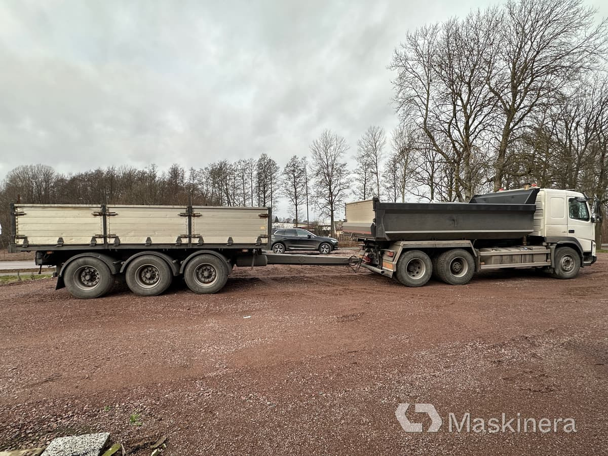 VOLVO FM 6*2 450 Schaktbil Volvo FM 450 med 3-axlad jigg - شاحنة قلاب, مقطورات مسطحة: صورة 5 VOLVO FM 6*2 450 Schaktbil Volvo FM 450 med 3-axlad jigg - شاحنة قلاب, مقطورات مسطحة: صورة 5