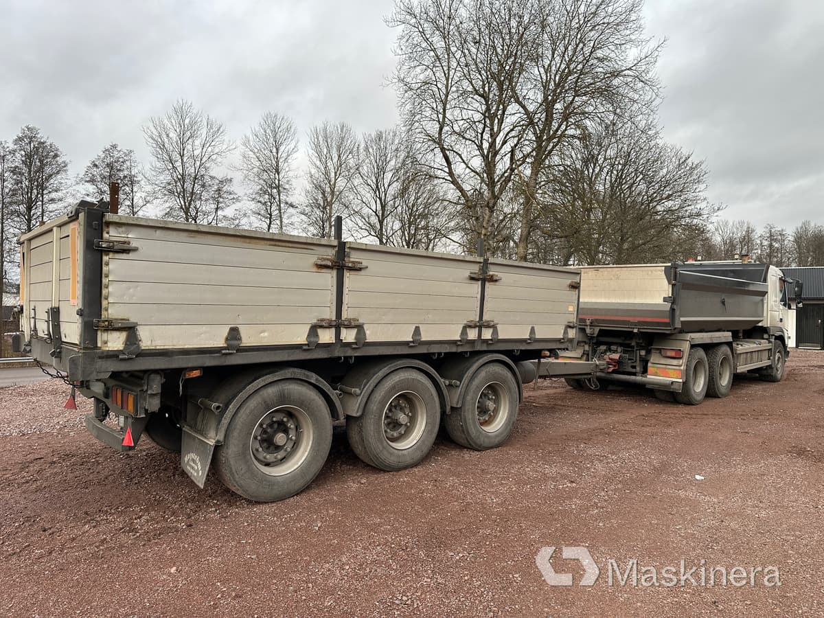 VOLVO FM 6*2 450 Schaktbil Volvo FM 450 med 3-axlad jigg - شاحنة قلاب, مقطورات مسطحة: صورة 4 VOLVO FM 6*2 450 Schaktbil Volvo FM 450 med 3-axlad jigg - شاحنة قلاب, مقطورات مسطحة: صورة 4