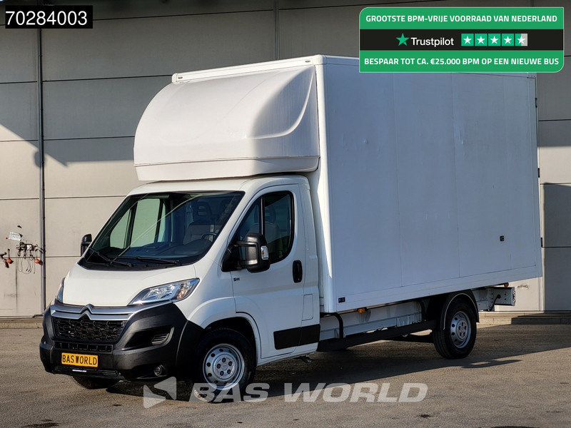 Citroën Jumper 140PK Bakwagen 2,5m hoogte Achterdeuren Navi Camera Airco Cruise Euro6 Meubelbak Koffer 23m3 Airco Cruise control - شاحنة مغلقة الصندوق: صورة 1 Citroën Jumper 140PK Bakwagen 2,5m hoogte Achterdeuren Navi Camera Airco Cruise Euro6 Meubelbak Koffer 23m3 Airco Cruise control - شاحنة مغلقة الصندوق: صورة 1