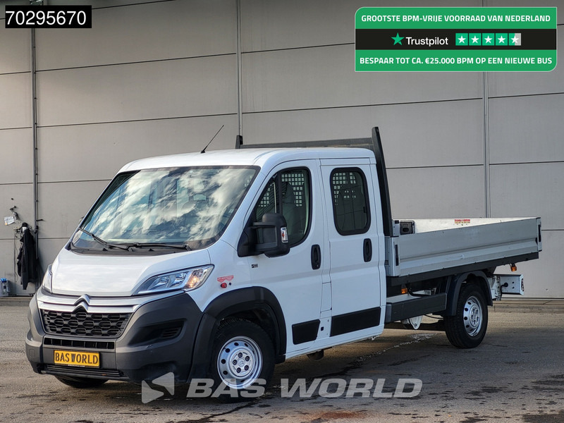 Citroën Jumper 140PK Open Laadbak Dubbele Cabine Euro6 Pritsche Pickup Open Box - شاحنة مفتوحة: صورة 1 Citroën Jumper 140PK Open Laadbak Dubbele Cabine Euro6 Pritsche Pickup Open Box - شاحنة مفتوحة: صورة 1
