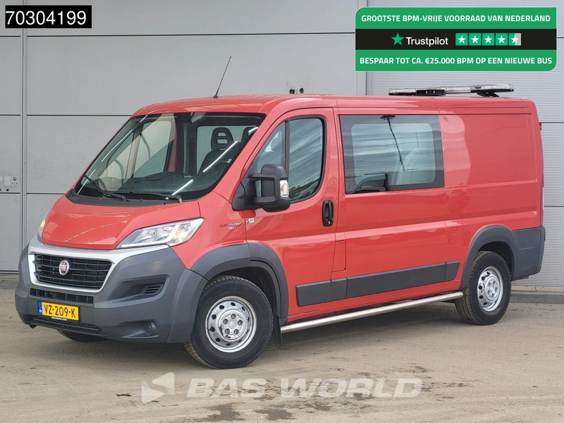 Fiat Ducato 130pk Dubbel Cabine L2H1 Trekhaak Airco Camera Werkplaatsinrichting APK 09-2026 Euro6 DC Doka Mixto L2 Airco Trekhaak - فان: صورة 1 Fiat Ducato 130pk Dubbel Cabine L2H1 Trekhaak Airco Camera Werkplaatsinrichting APK 09-2026 Euro6 DC Doka Mixto L2 Airco Trekhaak - فان: صورة 1