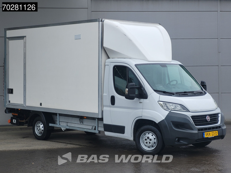 Fiat Ducato 130pk Euro6 Laadklep Bakwagen Zijdeur Airco Cruise Meubelbak Koffer 20m3 Airco Cruise control - شاحنة مغلقة الصندوق: صورة 5 Fiat Ducato 130pk Euro6 Laadklep Bakwagen Zijdeur Airco Cruise Meubelbak Koffer 20m3 Airco Cruise control - شاحنة مغلقة الصندوق: صورة 5