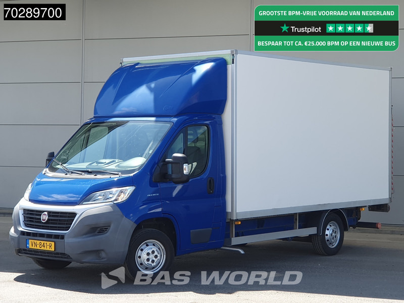 Fiat Ducato 150pk Laadklep Zijdeur Bakwagen Navi Airco Cruise Parkeersensoren Euro5 Meubelbak Koffer 20m3 Airco Cruise control - شاحنة مغلقة الصندوق: صورة 1 Fiat Ducato 150pk Laadklep Zijdeur Bakwagen Navi Airco Cruise Parkeersensoren Euro5 Meubelbak Koffer 20m3 Airco Cruise control - شاحنة مغلقة الصندوق: صورة 1