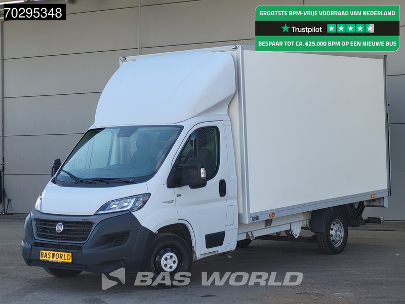 Fiat Ducato 160pk Laadklep Zijdeur Bakwagen LED Airco Cruise Camera Standkachel Euro6 Meubelbak Koffer Airco Cruise control - شاحنة مغلقة الصندوق: صورة 1 Fiat Ducato 160pk Laadklep Zijdeur Bakwagen LED Airco Cruise Camera Standkachel Euro6 Meubelbak Koffer Airco Cruise control - شاحنة مغلقة الصندوق: صورة 1