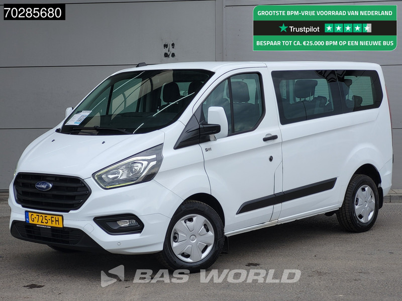 Ford Transit 105pk Personenvervoer Incl.BPM/Ex. BTW 9-Persoons Airco Cruise LED Parkeersensoren Taxi Passenger Transport Kombi Tourer Euro6 L - حافلة صغيرة, ميكروباص: صورة 1 Ford Transit 105pk Personenvervoer Incl.BPM/Ex. BTW 9-Persoons Airco Cruise LED Parkeersensoren Taxi Passenger Transport Kombi Tourer Euro6 L - حافلة صغيرة, ميكروباص: صورة 1