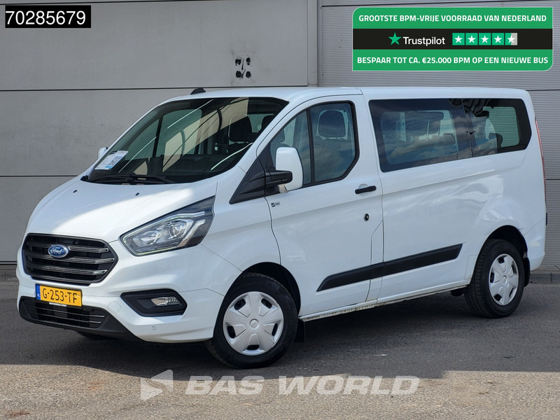 Ford Transit 105pk Personenvervoer Incl.BPM/Ex. BTW 9-Persoons Airco Cruise LED Parkeersensoren Taxi Passenger Transport Kombi Tourer Euro6 L - حافلة صغيرة, ميكروباص: صورة 1 Ford Transit 105pk Personenvervoer Incl.BPM/Ex. BTW 9-Persoons Airco Cruise LED Parkeersensoren Taxi Passenger Transport Kombi Tourer Euro6 L - حافلة صغيرة, ميكروباص: صورة 1