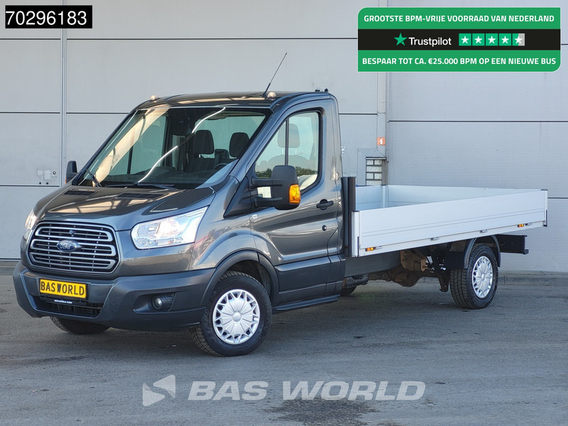 Ford Transit 125pk Open Laadbak Trekhaak Airco Standkachel Pritsche Pickup Open Box Airco Trekhaak Cruise control - شاحنة مفتوحة: صورة 1 Ford Transit 125pk Open Laadbak Trekhaak Airco Standkachel Pritsche Pickup Open Box Airco Trekhaak Cruise control - شاحنة مفتوحة: صورة 1