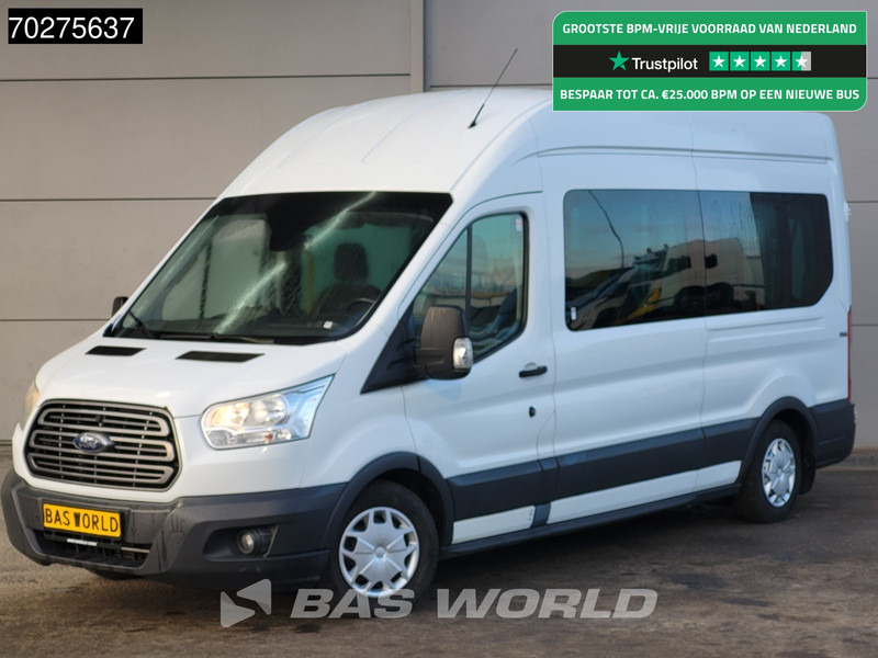 Ford Transit 130pk 9-Persoons Luchtvering Ramp Personenvervoer Airco Cruise Camera Parkeersensoren V+A Euro6 Rolstoelvervoer Rolstoel Kombi T - شاحنة مغلقة الصندوق: صورة 1 Ford Transit 130pk 9-Persoons Luchtvering Ramp Personenvervoer Airco Cruise Camera Parkeersensoren V+A Euro6 Rolstoelvervoer Rolstoel Kombi T - شاحنة مغلقة الصندوق: صورة 1