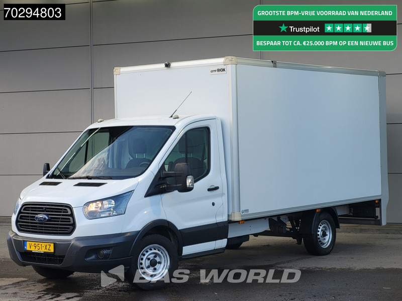 Ford Transit 130pk D'Hollandia Laadklep Bakwagen Airco Camera Euro6 Koffer Meubelbak 19m3 Airco - شاحنة مغلقة الصندوق: صورة 1 Ford Transit 130pk D'Hollandia Laadklep Bakwagen Airco Camera Euro6 Koffer Meubelbak 19m3 Airco - شاحنة مغلقة الصندوق: صورة 1