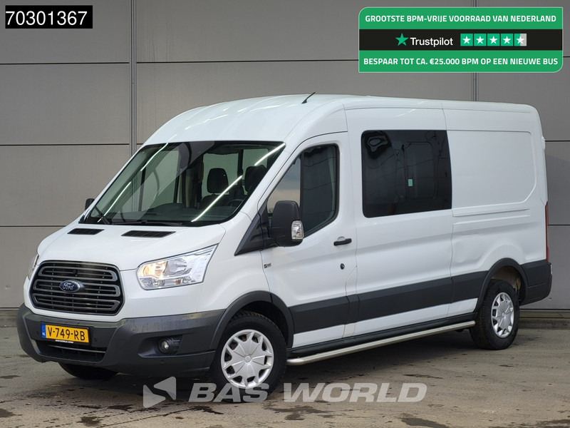 Ford Transit 130pk Dubbel Cabine L3H2 Trekhaak Airco Cruise Camera Parkeersensoren Euro6 DC Doka Mixto Airco Trekhaak Cruise control - فان المدمجة: صورة 1 Ford Transit 130pk Dubbel Cabine L3H2 Trekhaak Airco Cruise Camera Parkeersensoren Euro6 DC Doka Mixto Airco Trekhaak Cruise control - فان المدمجة: صورة 1