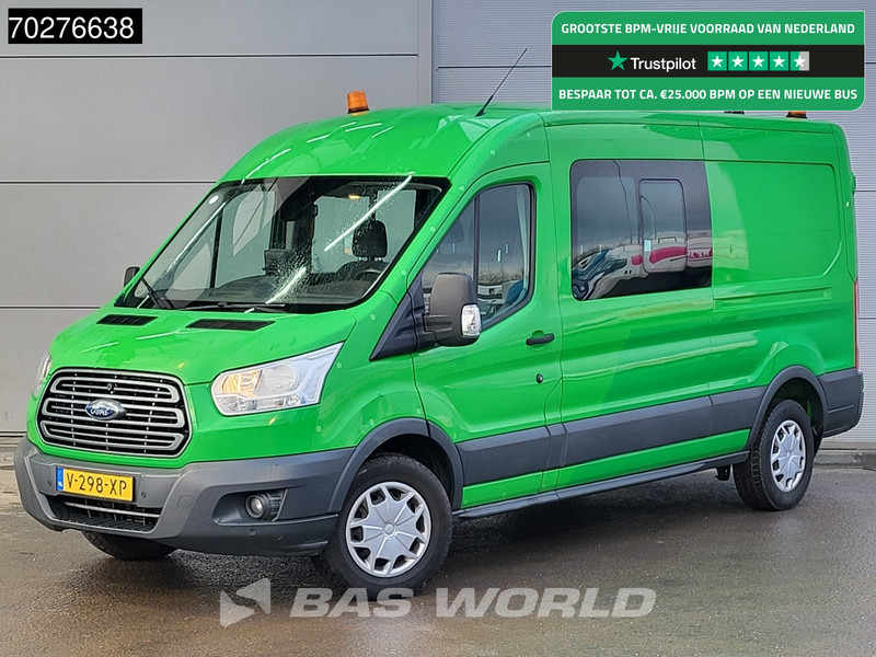 Ford Transit 130pk Dubbel Cabine L3H2 Trekhaak Navi Airco Cruise Camera Parkeersensoren Werkplaatsinrichting Euro6 DC Doka Mixto 7m3 Airco Du - فان: صورة 1 Ford Transit 130pk Dubbel Cabine L3H2 Trekhaak Navi Airco Cruise Camera Parkeersensoren Werkplaatsinrichting Euro6 DC Doka Mixto 7m3 Airco Du - فان: صورة 1