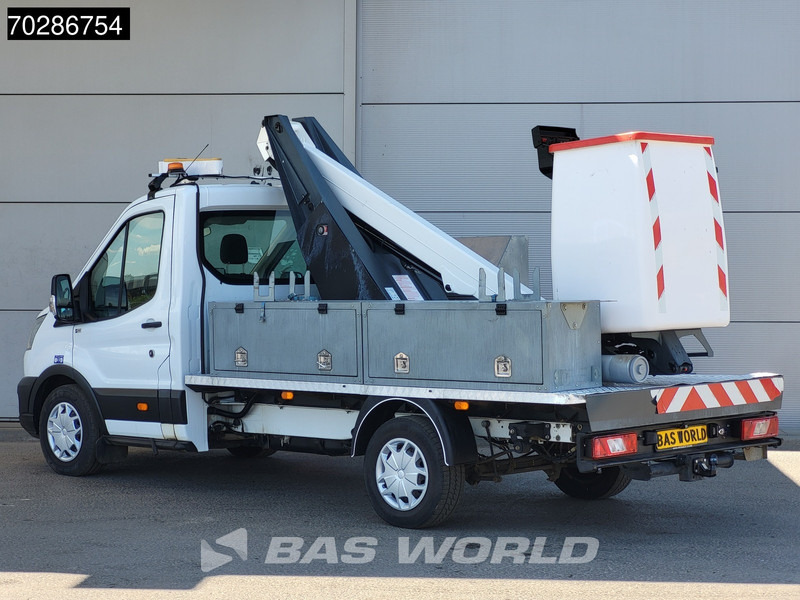 Ford Transit 130pk Hoogwerker 11meter Werkhoogte Trekhaak Airco Cruise Euro6 Nacelle Arbeitsbühne 1Personen Trekhaak Cruise control - شاحنة التوصيل: صورة 5 Ford Transit 130pk Hoogwerker 11meter Werkhoogte Trekhaak Airco Cruise Euro6 Nacelle Arbeitsbühne 1Personen Trekhaak Cruise control - شاحنة التوصيل: صورة 5