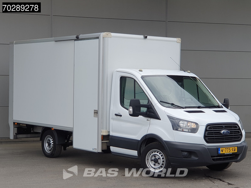 Ford Transit 130pk Laadklep Zijdeur Bakwagen 360camera Airco Euro6 Meubelbak Koffer 19m3 Airco - شاحنة مغلقة الصندوق: صورة 5 Ford Transit 130pk Laadklep Zijdeur Bakwagen 360camera Airco Euro6 Meubelbak Koffer 19m3 Airco - شاحنة مغلقة الصندوق: صورة 5