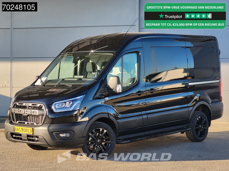 Ford Transit 165pk Automaat Limited Black Edition Dubbele schuifdeur L2H2 ACC 360camera Navi CarPlay Xenon Camera 10m3 Airco - فان: صورة 1 Ford Transit 165pk Automaat Limited Black Edition Dubbele schuifdeur L2H2 ACC 360camera Navi CarPlay Xenon Camera 10m3 Airco - فان: صورة 1