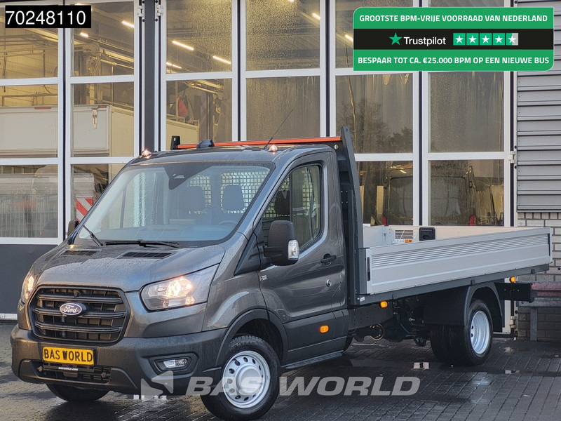 Ford Transit 165pk Open laadbak Dubbellucht Pritsche Trekhaak Airco Cruise Camera Airco Trekhaak Cruise control - شاحنة مفتوحة: صورة 1 Ford Transit 165pk Open laadbak Dubbellucht Pritsche Trekhaak Airco Cruise Camera Airco Trekhaak Cruise control - شاحنة مفتوحة: صورة 1