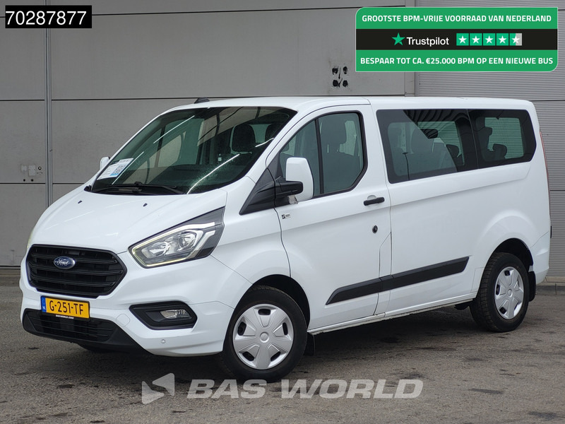 Ford Transit Custom 105pk Personenvervoer Incl.BPM/Ex. BTW 9-Persoons Airco Cruise LED Parkeersensoren Taxi Passenger Transport Kombi Tourer Euro6 L - حافلة صغيرة, ميكروباص: صورة 1 Ford Transit Custom 105pk Personenvervoer Incl.BPM/Ex. BTW 9-Persoons Airco Cruise LED Parkeersensoren Taxi Passenger Transport Kombi Tourer Euro6 L - حافلة صغيرة, ميكروباص: صورة 1