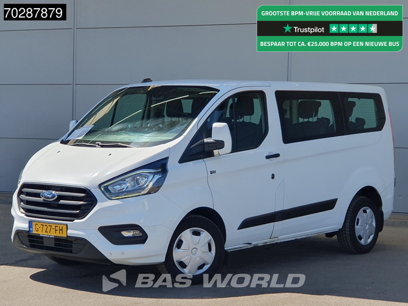 Ford Transit Custom 105pk Personenvervoer Incl.BPM/Ex. BTW 9-Persoons Airco Cruise LED Parkeersensoren Taxi Passenger Transport Kombi Tourer Euro6 L - حافلة صغيرة, ميكروباص: صورة 1 Ford Transit Custom 105pk Personenvervoer Incl.BPM/Ex. BTW 9-Persoons Airco Cruise LED Parkeersensoren Taxi Passenger Transport Kombi Tourer Euro6 L - حافلة صغيرة, ميكروباص: صورة 1