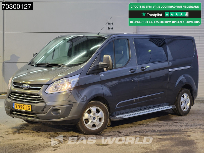 Ford Transit Custom 130PK Dubbel Cabine Automaat 2x Schuifdeur Trekhaak Airco Cruise Camera Parkeersensoren v+a APK 01-2026 Euro6 DC Doka Mixto Airc - فان المدمجة: صورة 1 Ford Transit Custom 130PK Dubbel Cabine Automaat 2x Schuifdeur Trekhaak Airco Cruise Camera Parkeersensoren v+a APK 01-2026 Euro6 DC Doka Mixto Airc - فان المدمجة: صورة 1