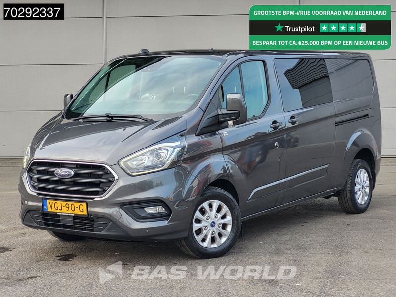 Ford Transit Custom 130PK Dubbel Cabine L2H1 Automaat Limited 2x Schuifdeur LED Airco Cruise Camera Parkeersensoren v+a APK 03-2026 Euro6 DC Doka Mi - فان المدمجة: صورة 1 Ford Transit Custom 130PK Dubbel Cabine L2H1 Automaat Limited 2x Schuifdeur LED Airco Cruise Camera Parkeersensoren v+a APK 03-2026 Euro6 DC Doka Mi - فان المدمجة: صورة 1