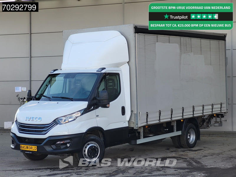 Iveco 60C18 3.0L Automaat Laadklep 180PK Schuifzeilen Zeilen Airco Cruise D'Hollandia Euro6 Schuifzeil Koffer Gesloten laadbak Airco Cruise - شاحنة ستارة جانبية: صورة 1 Iveco 60C18 3.0L Automaat Laadklep 180PK Schuifzeilen Zeilen Airco Cruise D'Hollandia Euro6 Schuifzeil Koffer Gesloten laadbak Airco Cruise - شاحنة ستارة جانبية: صورة 1