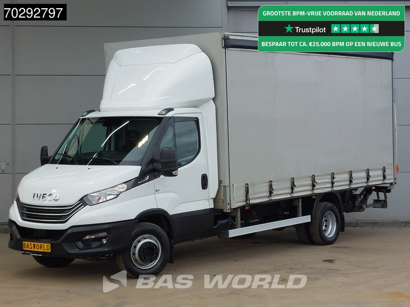 Iveco Daily 3.0L Automaat Laadklep 180PK Schuifzeilen Zeilen Airco Cruise D'Hollandia Euro6 Schuifzeil Koffer Gesloten laadbak Airco Cruise - شاحنة ستارة جانبية: صورة 1 Iveco Daily 3.0L Automaat Laadklep 180PK Schuifzeilen Zeilen Airco Cruise D'Hollandia Euro6 Schuifzeil Koffer Gesloten laadbak Airco Cruise - شاحنة ستارة جانبية: صورة 1