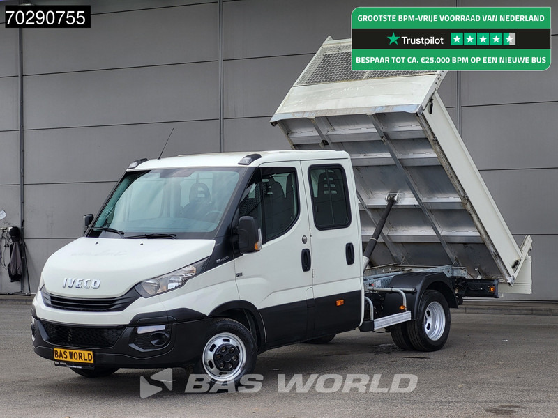 Iveco Daily 35C12 Kipper Dubbel Cabine Dubbellucht 3,5t Trekhaak Airco Cruise Camera Euro6 Tipper Benne Kieper 2m3 Airco Trekhaak Cruise con - قلاب صغير: صورة 1 Iveco Daily 35C12 Kipper Dubbel Cabine Dubbellucht 3,5t Trekhaak Airco Cruise Camera Euro6 Tipper Benne Kieper 2m3 Airco Trekhaak Cruise con - قلاب صغير: صورة 1