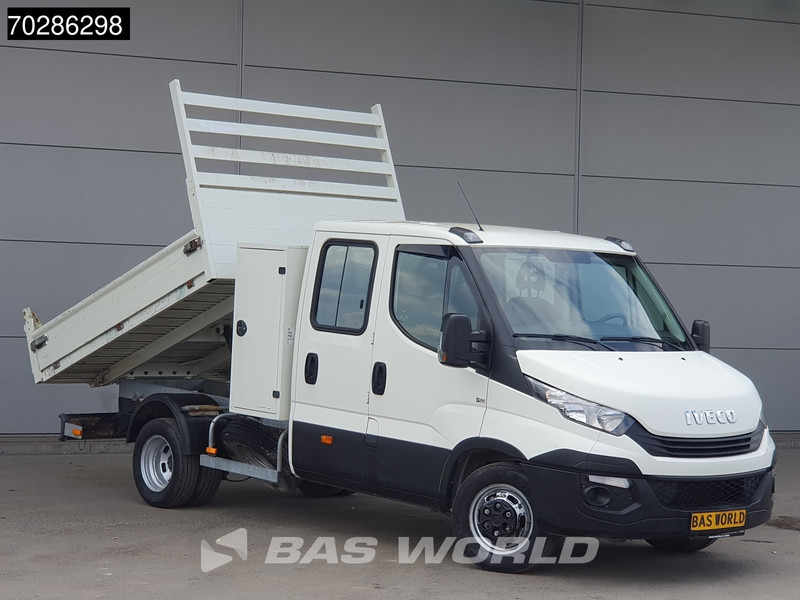 Iveco Daily 35C12 Open Laadbak met Kist Dubbel Cabine Dubbellucht 3,5t Trekhaak Airco Cruise Euro6 Pritsche Pickup Open Box 2m3 Airco Trekha - شاحنة مفتوحة: صورة 3 Iveco Daily 35C12 Open Laadbak met Kist Dubbel Cabine Dubbellucht 3,5t Trekhaak Airco Cruise Euro6 Pritsche Pickup Open Box 2m3 Airco Trekha - شاحنة مفتوحة: صورة 3