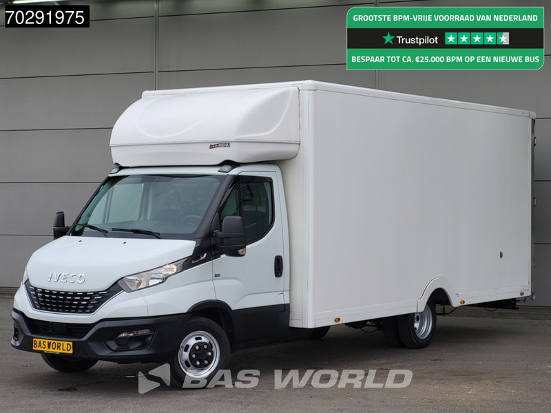 Iveco Daily 35C14 Automaat Luchtvering 530cm lang! Verkoopwagen Bakwagen Airco Cruise Camera Euro6 Meubelbak Plancher Foodtruck Paardenwagen - شاحنة مغلقة الصندوق: صورة 1 Iveco Daily 35C14 Automaat Luchtvering 530cm lang! Verkoopwagen Bakwagen Airco Cruise Camera Euro6 Meubelbak Plancher Foodtruck Paardenwagen - شاحنة مغلقة الصندوق: صورة 1