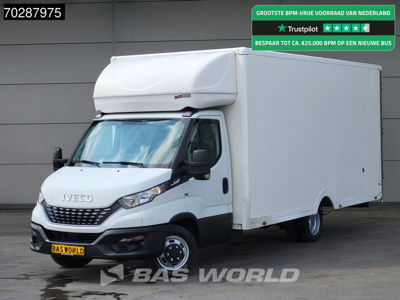 Iveco Daily 35C14 Automaat Luchtvering 530cm lang! Verkoopwagen Bakwagen Airco Cruise Camera Euro6 Meubelbak Plancher Foodtruck Paardenwagen - شاحنة مغلقة الصندوق: صورة 1 Iveco Daily 35C14 Automaat Luchtvering 530cm lang! Verkoopwagen Bakwagen Airco Cruise Camera Euro6 Meubelbak Plancher Foodtruck Paardenwagen - شاحنة مغلقة الصندوق: صورة 1