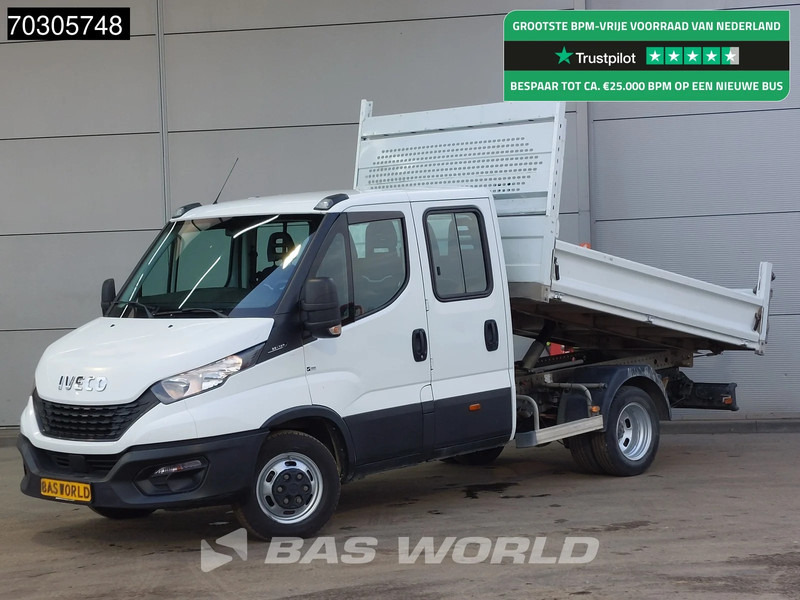 Iveco Daily 35C14 Kipper Dubbel Cabine Dubbellucht 3,5t Trekhaak Airco Cruise Euro6 Tipper Benne Kieper Airco Trekhaak Cruise control - قلاب صغير: صورة 1 Iveco Daily 35C14 Kipper Dubbel Cabine Dubbellucht 3,5t Trekhaak Airco Cruise Euro6 Tipper Benne Kieper Airco Trekhaak Cruise control - قلاب صغير: صورة 1