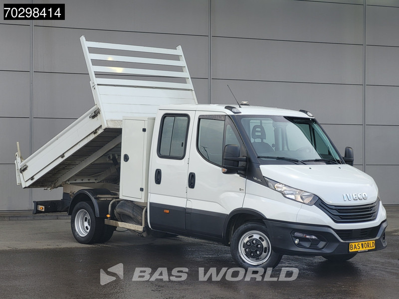 Iveco Daily 35C14 Kipper met Kist Dubbel Cabine 3,5t Trekhaak Dubbellucht Airco Cruise Euro6 Tipper Benne Kieper Airco Trekhaak Cruise contr - قلاب صغير: صورة 3 Iveco Daily 35C14 Kipper met Kist Dubbel Cabine 3,5t Trekhaak Dubbellucht Airco Cruise Euro6 Tipper Benne Kieper Airco Trekhaak Cruise contr - قلاب صغير: صورة 3