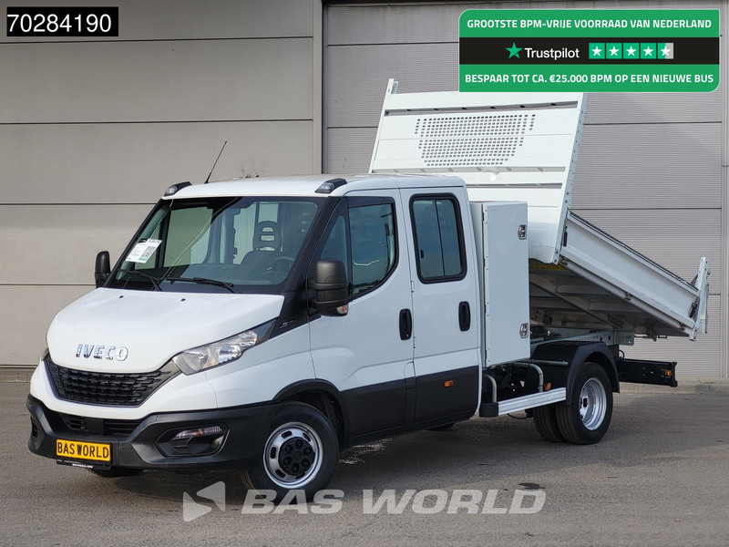 Iveco Daily 35C14 Kipper met Kist Dubbel Cabine Dubbellucht 3,5t Trekhaak Airco Cruise Euro6 Kieper Tipper Benne 2m3 Airco Trekhaak Cruise c - قلاب صغير: صورة 1 Iveco Daily 35C14 Kipper met Kist Dubbel Cabine Dubbellucht 3,5t Trekhaak Airco Cruise Euro6 Kieper Tipper Benne 2m3 Airco Trekhaak Cruise c - قلاب صغير: صورة 1