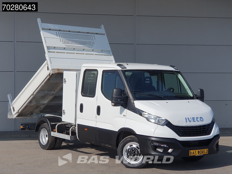 Iveco Daily 35C14 Kipper met Kist Dubbel Cabine Dubbellucht 3,5t Trekhaak Airco Cruise Euro6 Tipper Benne Kieper 2m3 Airco Trekhaak Cruise c - قلاب صغير: صورة 3 Iveco Daily 35C14 Kipper met Kist Dubbel Cabine Dubbellucht 3,5t Trekhaak Airco Cruise Euro6 Tipper Benne Kieper 2m3 Airco Trekhaak Cruise c - قلاب صغير: صورة 3