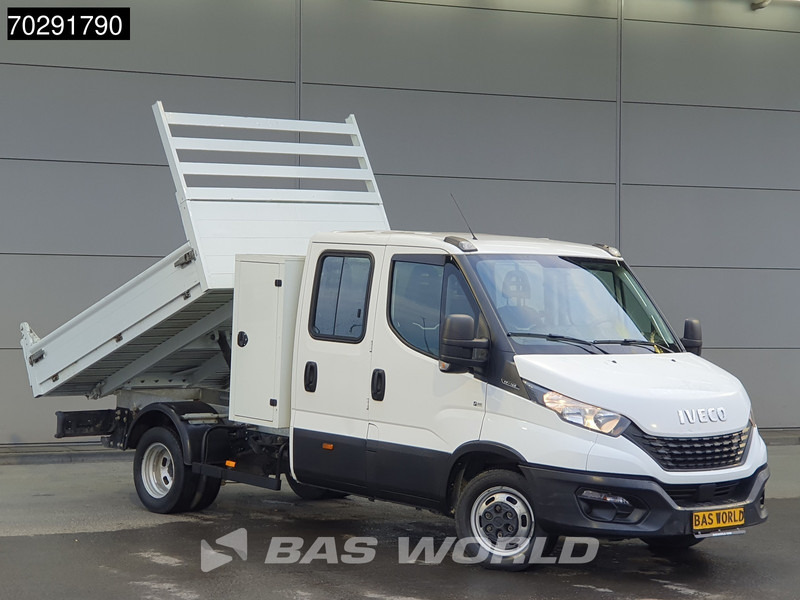 Iveco Daily 35C14 Open Laadbak met Kist Dubbel Cabine Dubbellucht 3,5t Trekhaak Airco Cruise Euro6 Pritsche Pickup Open Box 2m3 Airco Trekha - شاحنة مفتوحة: صورة 3 Iveco Daily 35C14 Open Laadbak met Kist Dubbel Cabine Dubbellucht 3,5t Trekhaak Airco Cruise Euro6 Pritsche Pickup Open Box 2m3 Airco Trekha - شاحنة مفتوحة: صورة 3
