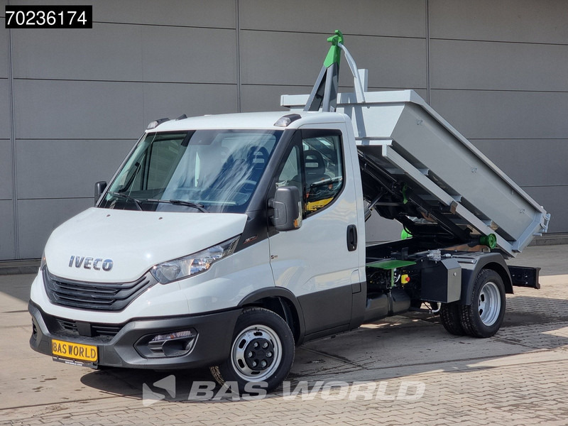 Iveco Daily 35C16 3.0L 160PK Haakarm Airco Cruise Euro6 Kipper Hooklift Abrollkipper 2m3 Airco Cruise control - قلاب صغير: صورة 3 Iveco Daily 35C16 3.0L 160PK Haakarm Airco Cruise Euro6 Kipper Hooklift Abrollkipper 2m3 Airco Cruise control - قلاب صغير: صورة 3