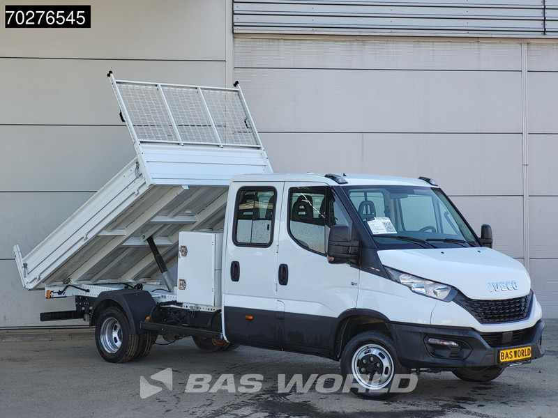 Iveco Daily 35C16 3.0L Dubbel Cabine Kipper met Kist 3,5t trekhaak Tipper Benne Kieper Airco Dubbel cabine Trekhaak Cruise control - قلاب صغير: صورة 3 Iveco Daily 35C16 3.0L Dubbel Cabine Kipper met Kist 3,5t trekhaak Tipper Benne Kieper Airco Dubbel cabine Trekhaak Cruise control - قلاب صغير: صورة 3