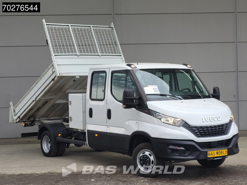 Iveco Daily 35C16 3.0L Kipper Dubbel Cabine met Kist Dubbellucht 3,5t Trekhaak Airco Cruise Tipper Benne Kieper Airco Dubbel cabine Trekhaak - قلاب صغير: صورة 3 Iveco Daily 35C16 3.0L Kipper Dubbel Cabine met Kist Dubbellucht 3,5t Trekhaak Airco Cruise Tipper Benne Kieper Airco Dubbel cabine Trekhaak - قلاب صغير: صورة 3