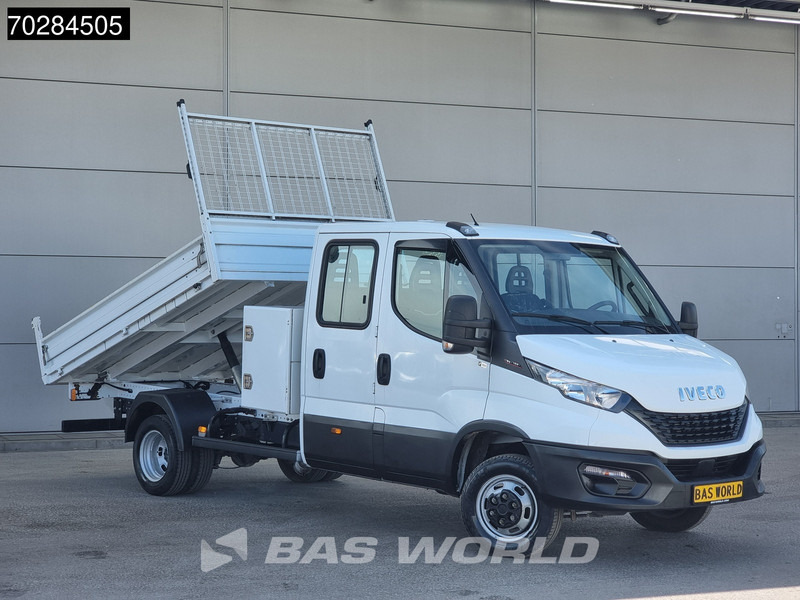 Iveco Daily 35C16 3.0L Kipper met Kist Dubbel Cabine Dubbellucht 3,5t Trekhaak Airco Cruise Euro6 Kieper Tipper Benne Airco Dubbel cabine Tr - شاحنة مفتوحة: صورة 3 Iveco Daily 35C16 3.0L Kipper met Kist Dubbel Cabine Dubbellucht 3,5t Trekhaak Airco Cruise Euro6 Kieper Tipper Benne Airco Dubbel cabine Tr - شاحنة مفتوحة: صورة 3