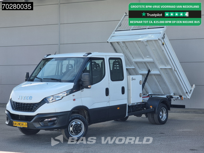 Iveco Daily 35C16 3.0L Kipper met Kist Dubbel Cabine Dubbellucht 3,5t Trekhaak Airco Cruise Euro6 Kieper Tipper Benne Airco Trekhaak Cruise - قلاب صغير: صورة 1 Iveco Daily 35C16 3.0L Kipper met Kist Dubbel Cabine Dubbellucht 3,5t Trekhaak Airco Cruise Euro6 Kieper Tipper Benne Airco Trekhaak Cruise - قلاب صغير: صورة 1