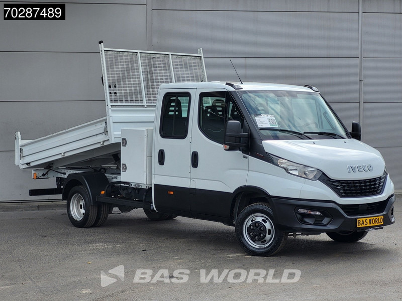 Iveco Daily 35C16 3.0L Kipper met Kist Dubbel Cabine Dubbellucht 3,5t Trekhaak Airco Cruise Euro6 Tipper Benne Kieper 2m3 Airco Trekhaak Cru - قلاب صغير: صورة 2 Iveco Daily 35C16 3.0L Kipper met Kist Dubbel Cabine Dubbellucht 3,5t Trekhaak Airco Cruise Euro6 Tipper Benne Kieper 2m3 Airco Trekhaak Cru - قلاب صغير: صورة 2