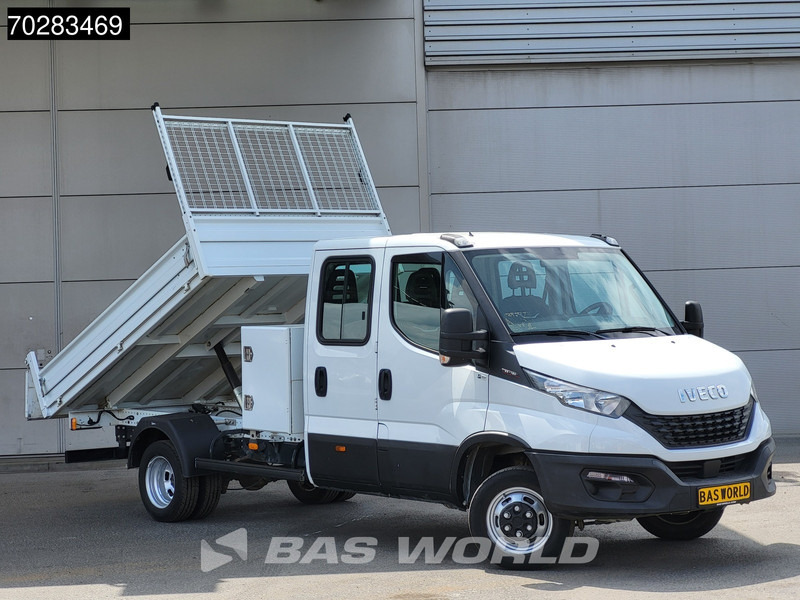 Iveco Daily 35C16 3.0L Kipper met Kist Dubbel Cabine Dubbellucht 3,5t Trekhaak Navi Airco Cruise Camera Euro6 Kieper Tipper Benne 2m3 Airco - قلاب صغير: صورة 3 Iveco Daily 35C16 3.0L Kipper met Kist Dubbel Cabine Dubbellucht 3,5t Trekhaak Navi Airco Cruise Camera Euro6 Kieper Tipper Benne 2m3 Airco - قلاب صغير: صورة 3
