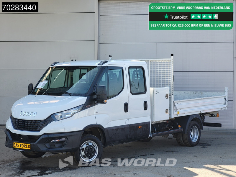 Iveco Daily 35C16 3.0L Open Laadbak Dubbel Cabine met Kist 3,5t trekhaak Pritsche Pickup Open Box Airco Dubbel cabine Trekhaak Cruise contro - شاحنة مفتوحة: صورة 1 Iveco Daily 35C16 3.0L Open Laadbak Dubbel Cabine met Kist 3,5t trekhaak Pritsche Pickup Open Box Airco Dubbel cabine Trekhaak Cruise contro - شاحنة مفتوحة: صورة 1