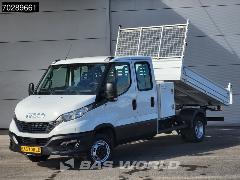 Iveco Daily 35C16 3.0L Open Laadbak met Kist Dubbel Cabine Dubbellucht 3,5t Trekhaak Airco Cruise Euro6 Pritsche Pickup Open Box 2m3 Airco T - شاحنة مفتوحة: صورة 3 Iveco Daily 35C16 3.0L Open Laadbak met Kist Dubbel Cabine Dubbellucht 3,5t Trekhaak Airco Cruise Euro6 Pritsche Pickup Open Box 2m3 Airco T - شاحنة مفتوحة: صورة 3