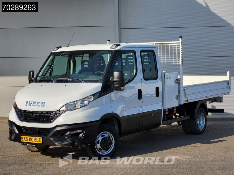 Iveco Daily 35C16 3.0L Open Laadbak met Kist Dubbel Cabine Dubbellucht 3,5t Trekhaak Navi Airco Cruise Camera Euro6 Pritsche Pickup Open Box - شاحنة مفتوحة: صورة 3 Iveco Daily 35C16 3.0L Open Laadbak met Kist Dubbel Cabine Dubbellucht 3,5t Trekhaak Navi Airco Cruise Camera Euro6 Pritsche Pickup Open Box - شاحنة مفتوحة: صورة 3
