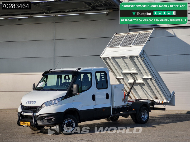 Iveco Daily 35C16 3.0L Special Edition Kipper met Kist Dubbel Cabine Dubbellucht 3,5t Trekhaak Airco Cruise Euro6 Tipper Benne Kieper 2m3 Ai - قلاب صغير: صورة 1 Iveco Daily 35C16 3.0L Special Edition Kipper met Kist Dubbel Cabine Dubbellucht 3,5t Trekhaak Airco Cruise Euro6 Tipper Benne Kieper 2m3 Ai - قلاب صغير: صورة 1