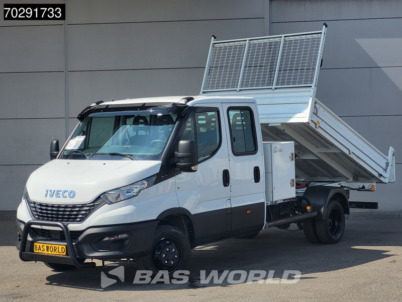 Iveco Daily 35C16 3.0L Special Edition Open Laadbak met Kist Dubbel Cabine Dubbellucht 3,5t Trekhaak Airco Cruise Euro6 Pritsche Pickup Open - شاحنة مفتوحة: صورة 3 Iveco Daily 35C16 3.0L Special Edition Open Laadbak met Kist Dubbel Cabine Dubbellucht 3,5t Trekhaak Airco Cruise Euro6 Pritsche Pickup Open - شاحنة مفتوحة: صورة 3